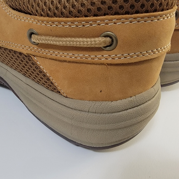 World Wide Sportsman Blue Water Oxford Tan Shoes Mens Size 8 - Picture 9 of 14